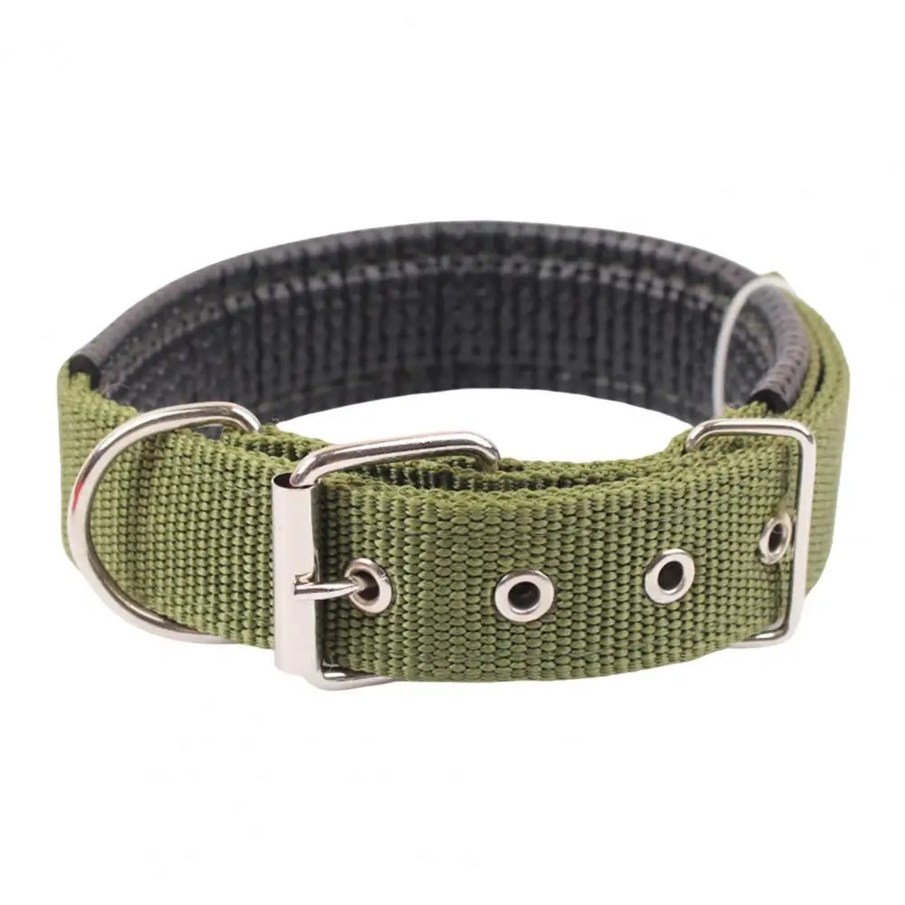 Dog Collars,Nylon,Adjustable Dog Neck Circle,Long-lasting Pet Neck Strap,with Traction Ring,Teddy Keji Pitbull,Pet Supplies - Image 10