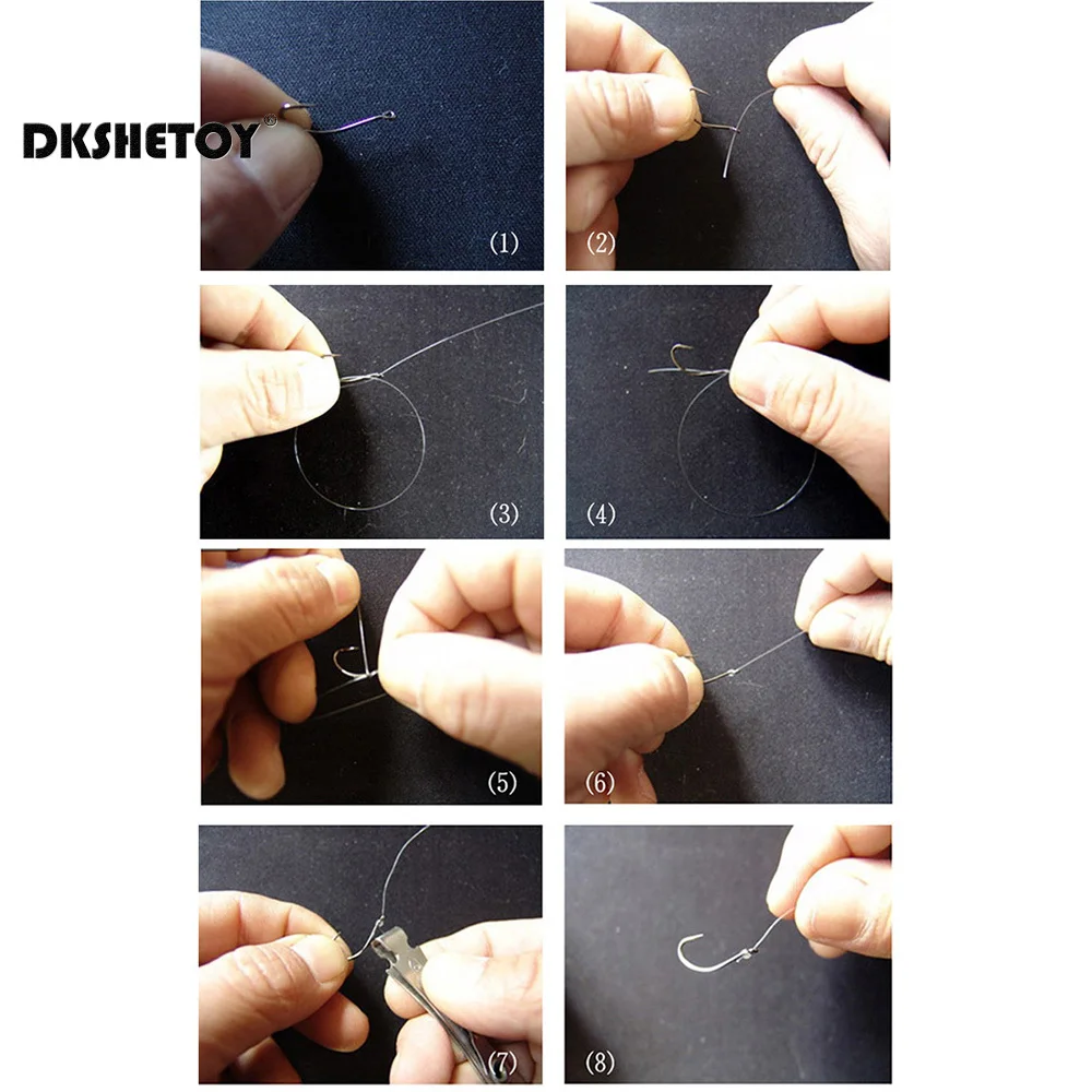 100-1000pcs Fish Hooks with barbed fishhook For Bait With Plastic Box Kit For Saltwater Freshwater fishing tools - Image 6