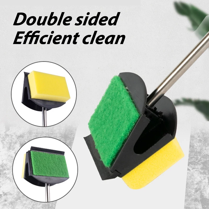 Aquarium Fish Tank Glass Plant Cleaning Brushes Floating Clean Window Algae Scraper Sponge Accessories Tools High Quality - Image 2