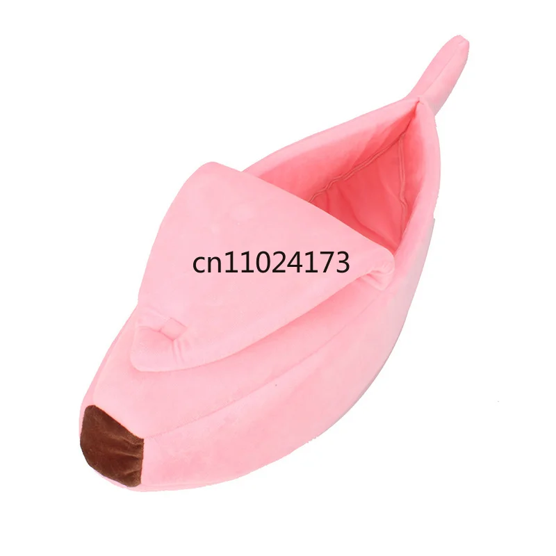 Banana Cat Bed House Funny Cute Cozy Cat Mat Beds Warm Durable Portable Pet Basket Kennel Dog Cushion Cat Supplies Multicolor - Image 7