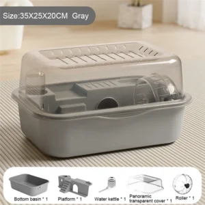 Buy Now Hamster Cage Cage Hamster Cage Castle Large Space Cage Hamster Box Pet Supplies