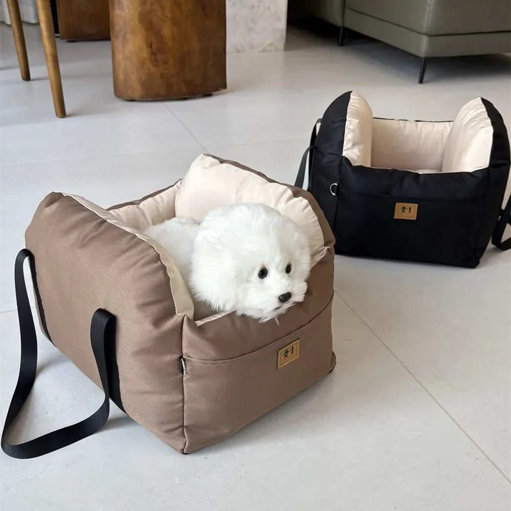 Small Dog Car Seat Dog Bag - Booster Seat Bed for , Washable Soft cotton Filling Travel Pet Cat Carrier nest Home dog kennel - Image 6