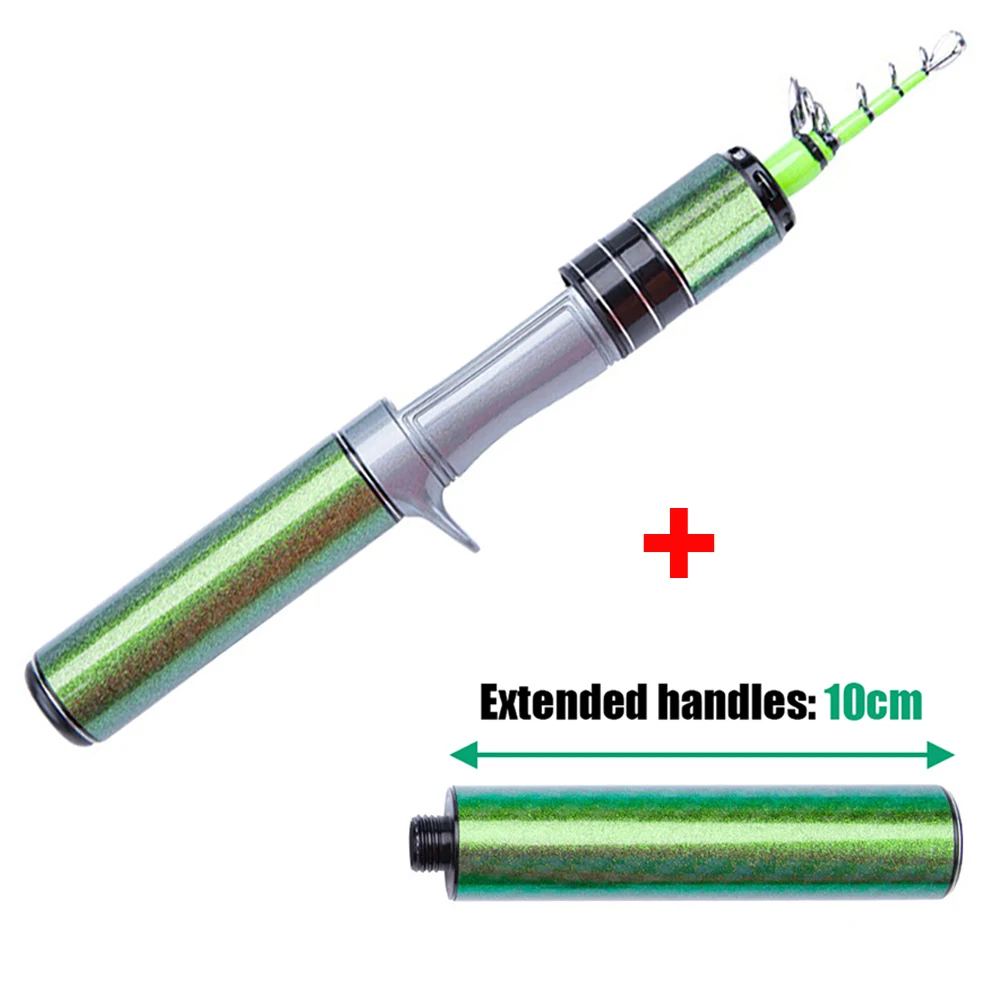Portable Carbon Fiber Telescopic Fishing Rod Tackle,UL Ultra Light Spinning and Casting Lure Rod,Carp Bass Trout Fishing Pole - Image 7