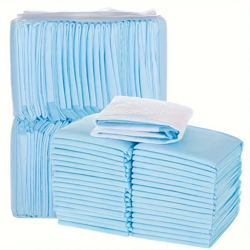 50-100pcs Disposable Pet Pads Dog Urine Diapers Quick Dry Absorbent Pet Pee Potty Pads Mat For Dog Pet Clean Cushion Supplier