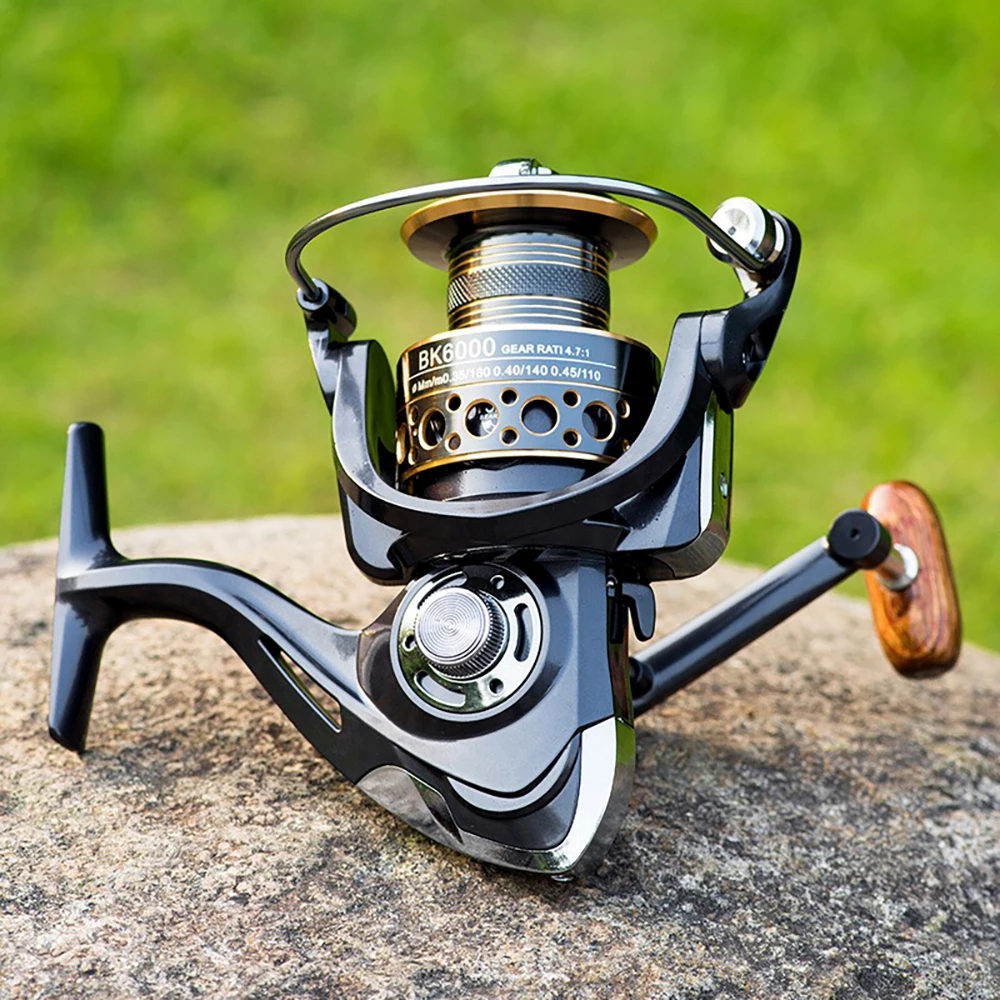 Lightweight Spinning Reel 2000 3000 4000 5000 6000 7000 Coil 5.2:1 Lure Fishing Reels Tackle for Trout Peche Bass Pike Zander - Image 2
