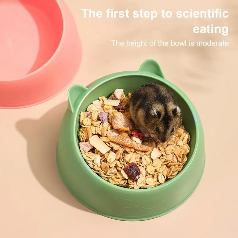 Hamster Feeding Bowl Hamster Food Water Bowl For Rabbit Guinea Pig Small Pets Feeder Dish Pet Food Bowl Supplies - Image 4