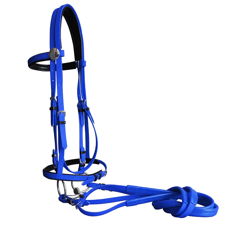 Horse Riding Equipment Durable Horse Head Collar Halter Horse Riding Bridle PVC Horse Racing Equestrian Equipment Horse Halters - Image 4