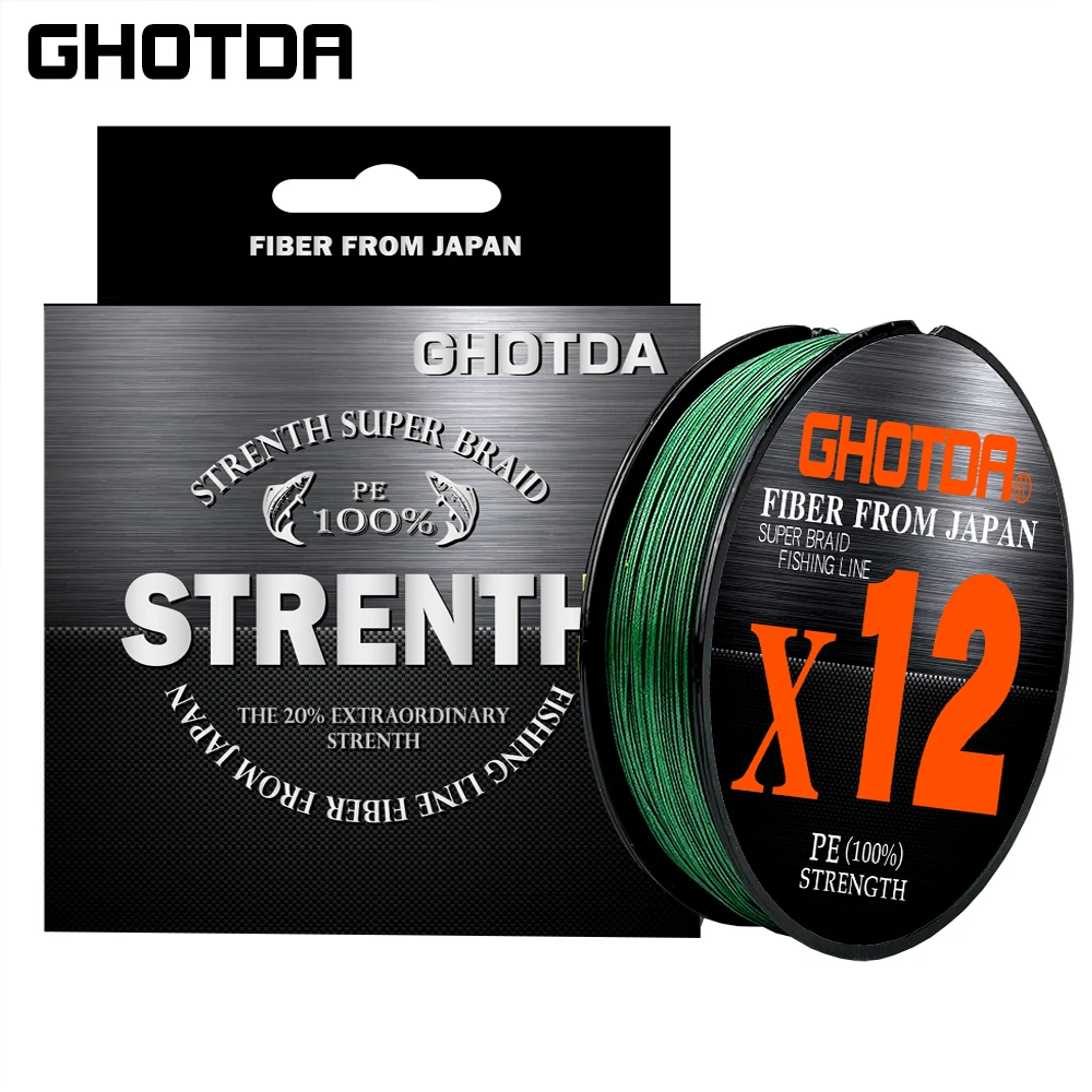 Braided Fishing Line 12 Strand 100M Spinning PE Multifilamento Japa Carp Fly Sea Saltwater Weave Extreme Pesca - Image 2