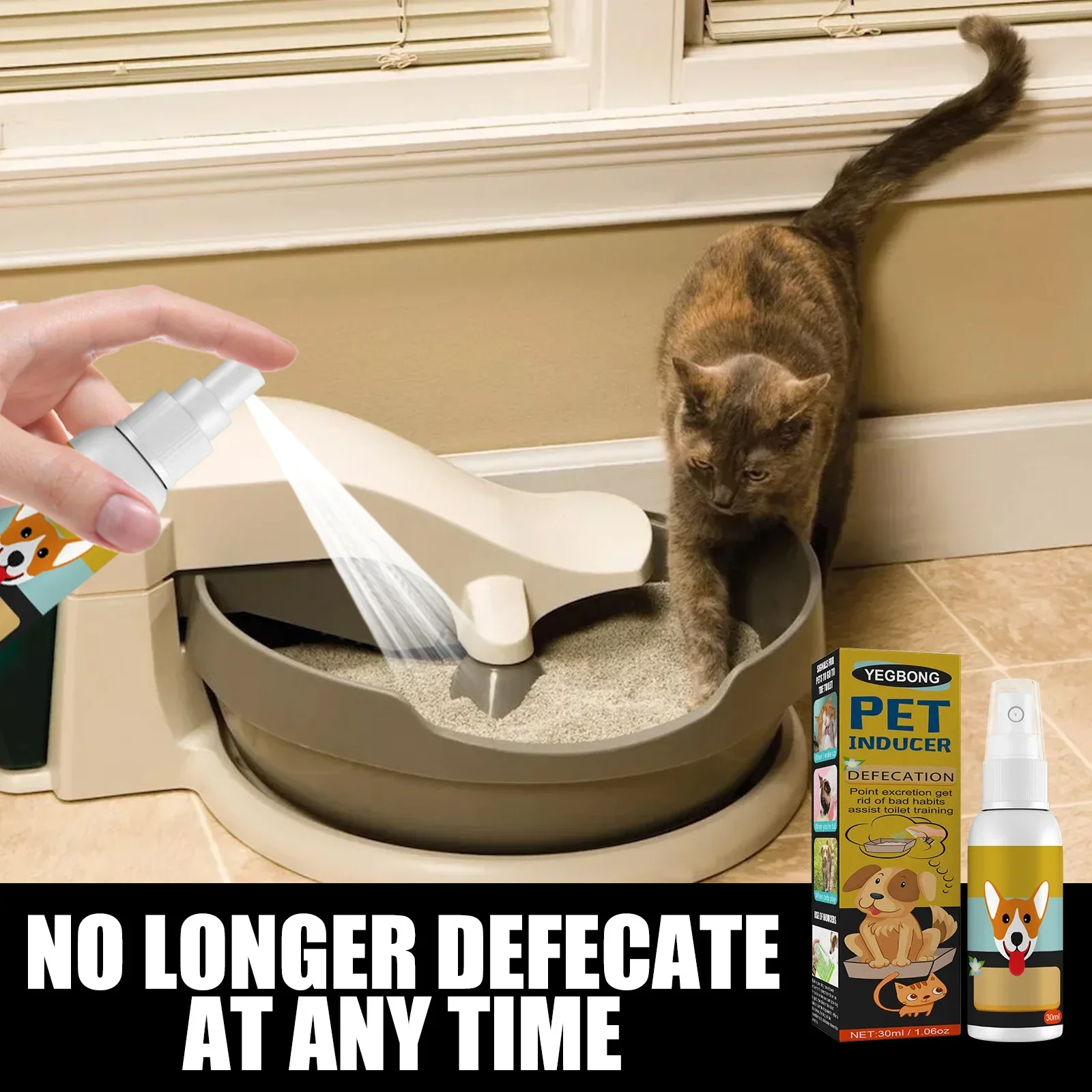 Dog Potty Training Spray Cats Kitten Outdoor Urine Poops Stool Location Helps Puppies Toilet Pet Positioning Defecation Inducer - Image 6