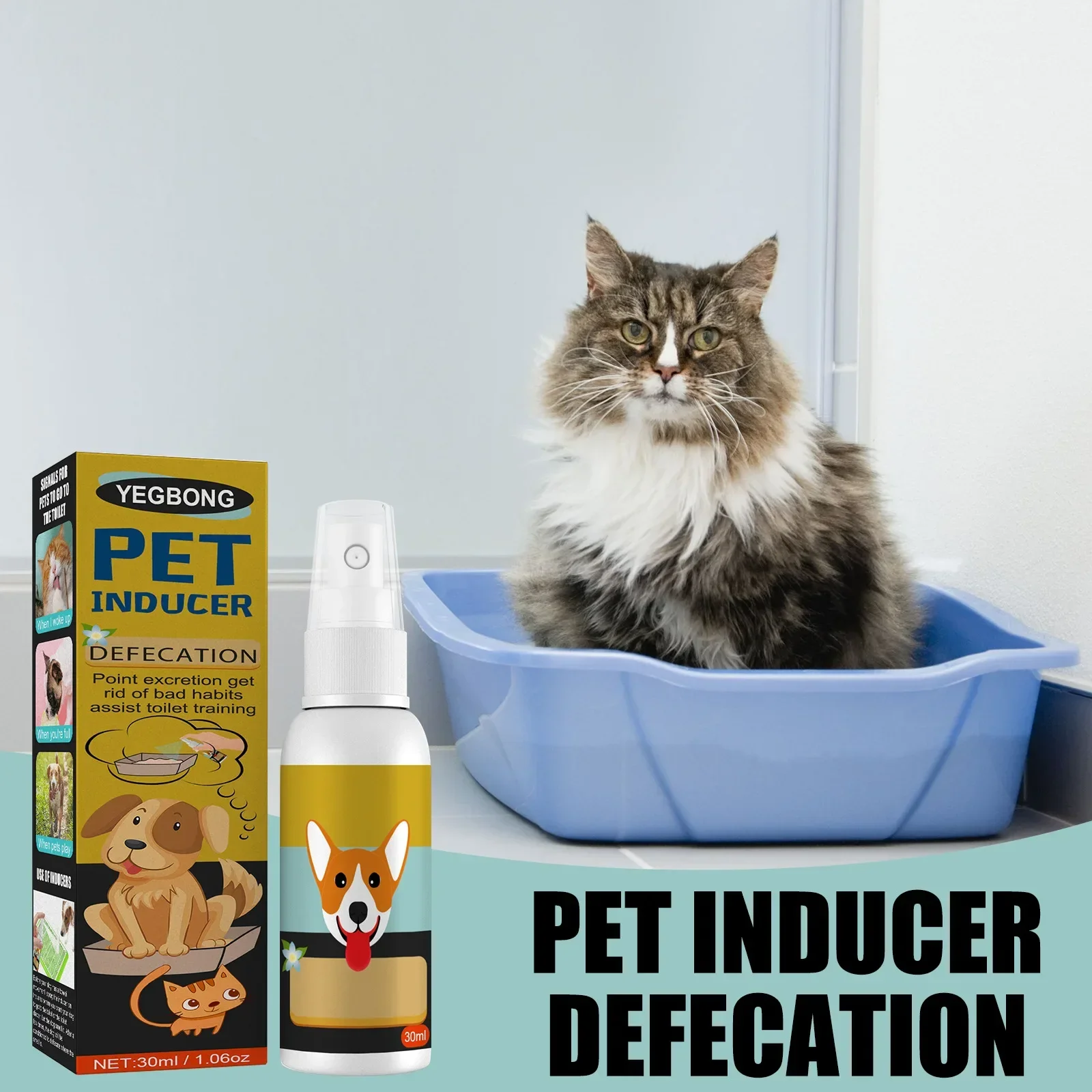 Dog Potty Training Spray Cats Kitten Outdoor Urine Poops Stool Location Helps Puppies Toilet Pet Positioning Defecation Inducer - Image 3