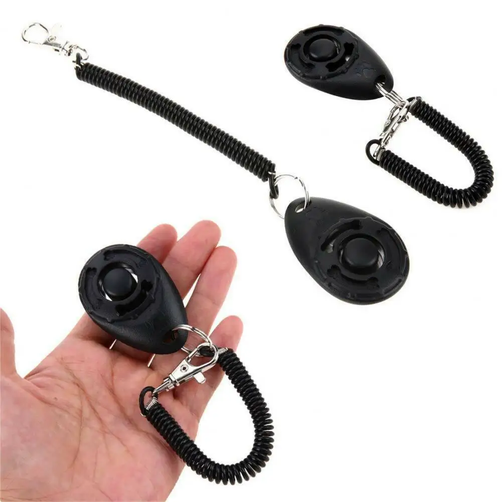 Dog Training Clicker Pet Cat Plastic New Dogs Click Trainer Aid Tools Adjustable Wrist Strap Sound Key Chain Dog Supplies - Image 6