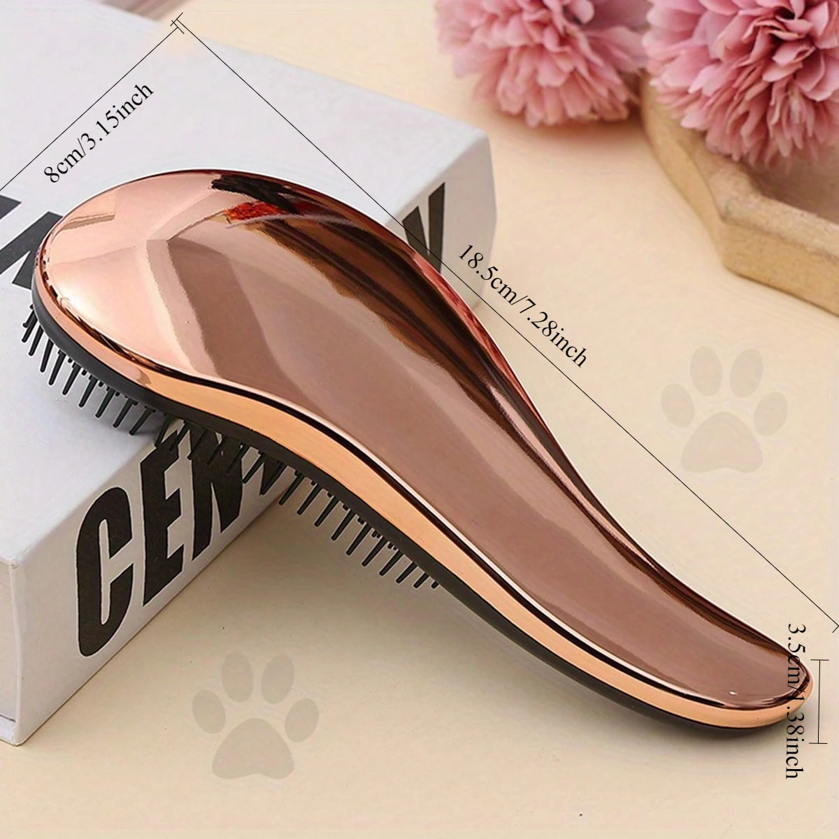 2-In-1 Dog Grooming Comb And Massage Brush Removes Hair And Relaxes Your Pet Perfect For Bath Time Floating Design For Easy Use - Image 10