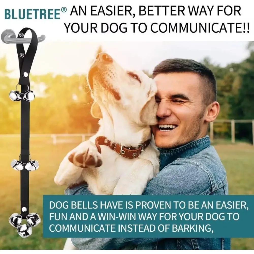 Dog Doorbells Premium Training Potty Great Adjustable Dog Door Bell for Potty Training Puppy Easy Way Extra Large Loud DoorBells - Image 6