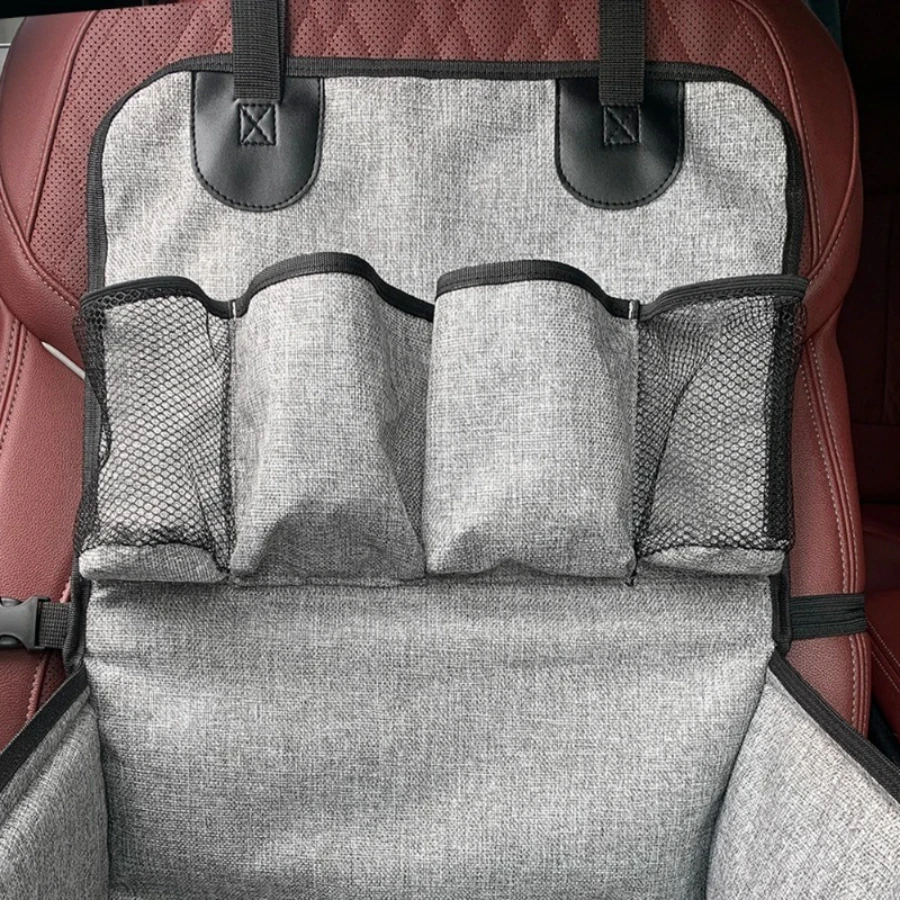 Dog Car Seat,Puppy Booster Seat for Car Front Seat with Storage Pockets,Pet Booster Car Seat for Small to Medium Dog - Image 2