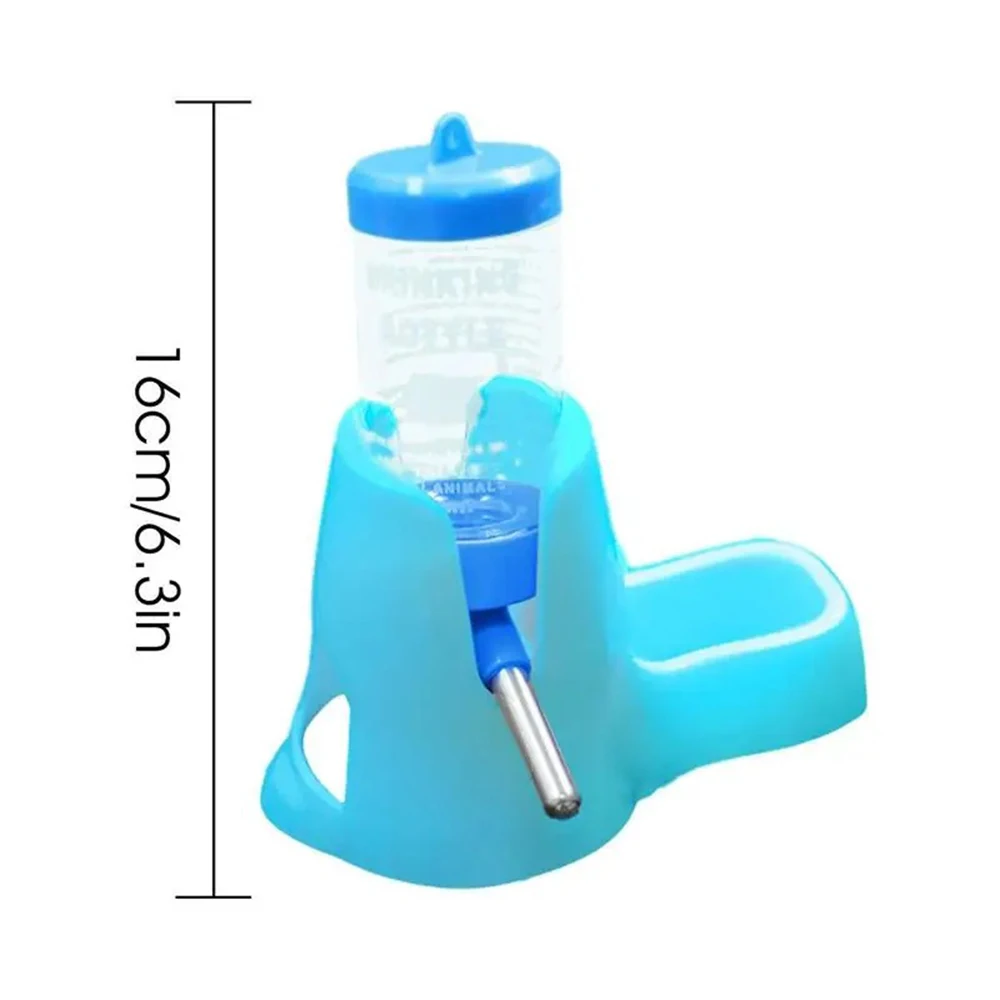 Hamster Water Feeder Small Animal Automatic Dispenser Drinking Water Bottle Bowls Dish with Food Container for Guinea Pig Rat - Image 3