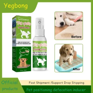 Pet Toilet Training Spray - Effective Puppy & Dog Potty Inducer with Attractive Scent | Guides Toilet Positioning & Defecation