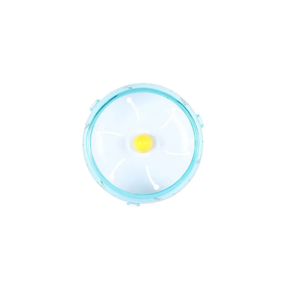 Hamster Running Disc Toy Sport Running Silent Transparent Small Pet Rotatory Jogging Wheel Wheel Toys pet Hamster Cage Supplies - Image 7