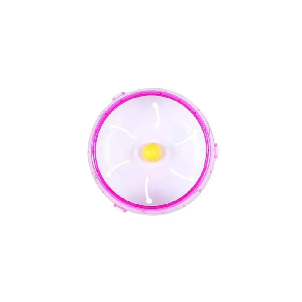 Hamster Running Disc Toy Sport Running Silent Transparent Small Pet Rotatory Jogging Wheel Wheel Toys pet Hamster Cage Supplies - Image 8