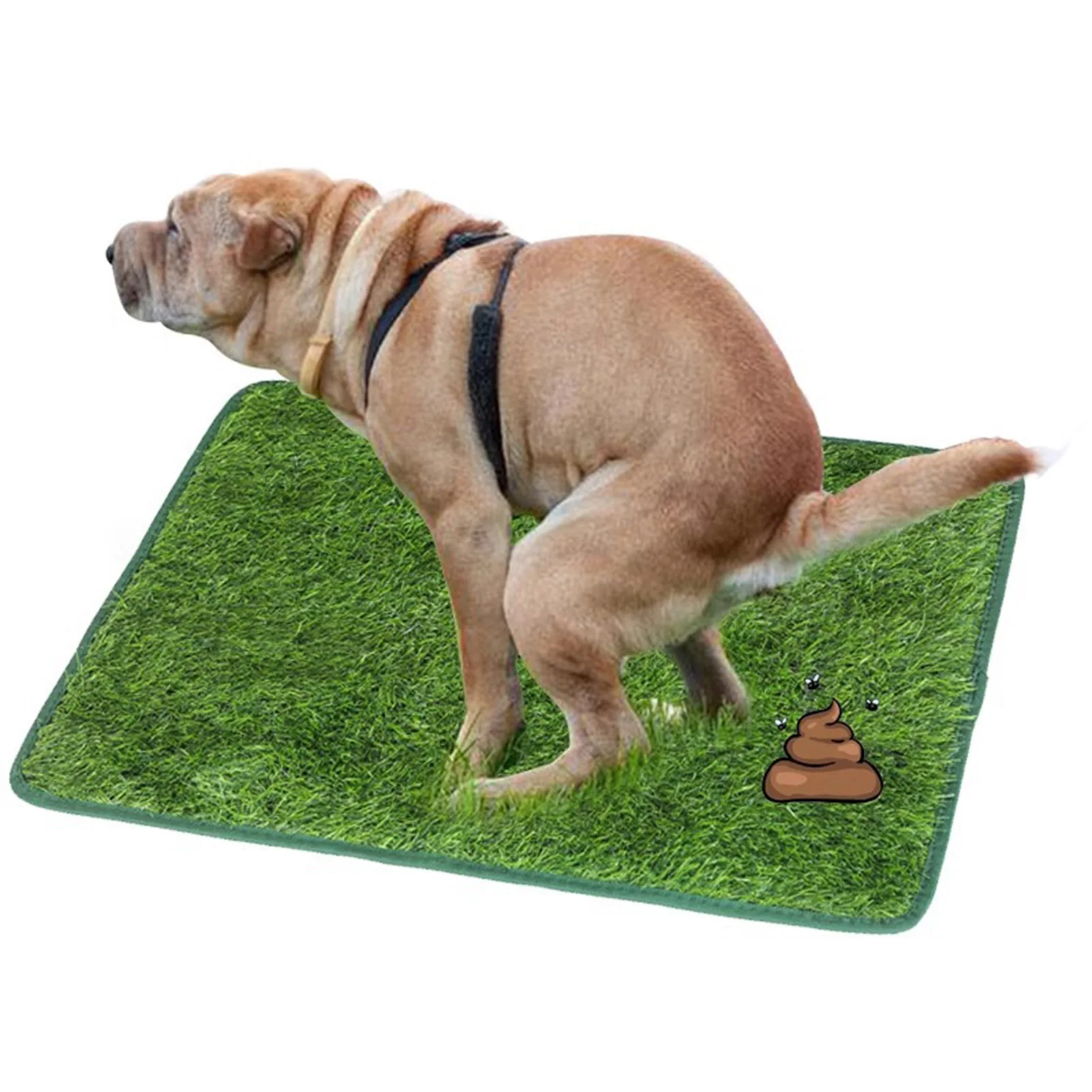 Dog Grass Mat Pee Pad Artificial Grass Pet Dog Training Pee Pad Reusable Strong Absorbency Pee Pad Suitable For Dog Potty Train - Image 4