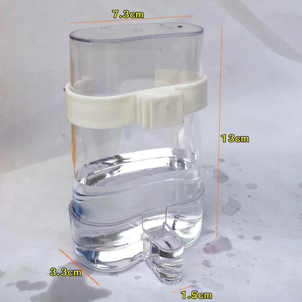 Birds Water Feeders Dispenser Automatic Bird Feeder Parrot Canary Parakeet Cage Food Drinking Feeding Supplies Pet Accessories - Image 7