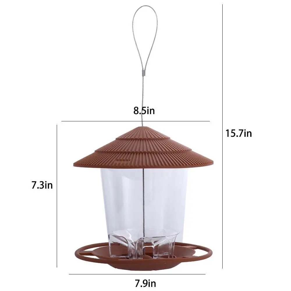 Waterproof Gazebo Feed Station Outdoor Flying Animal For Pet Food Container Feeding Tool Bird Feeder Bird Supplies - Image 6