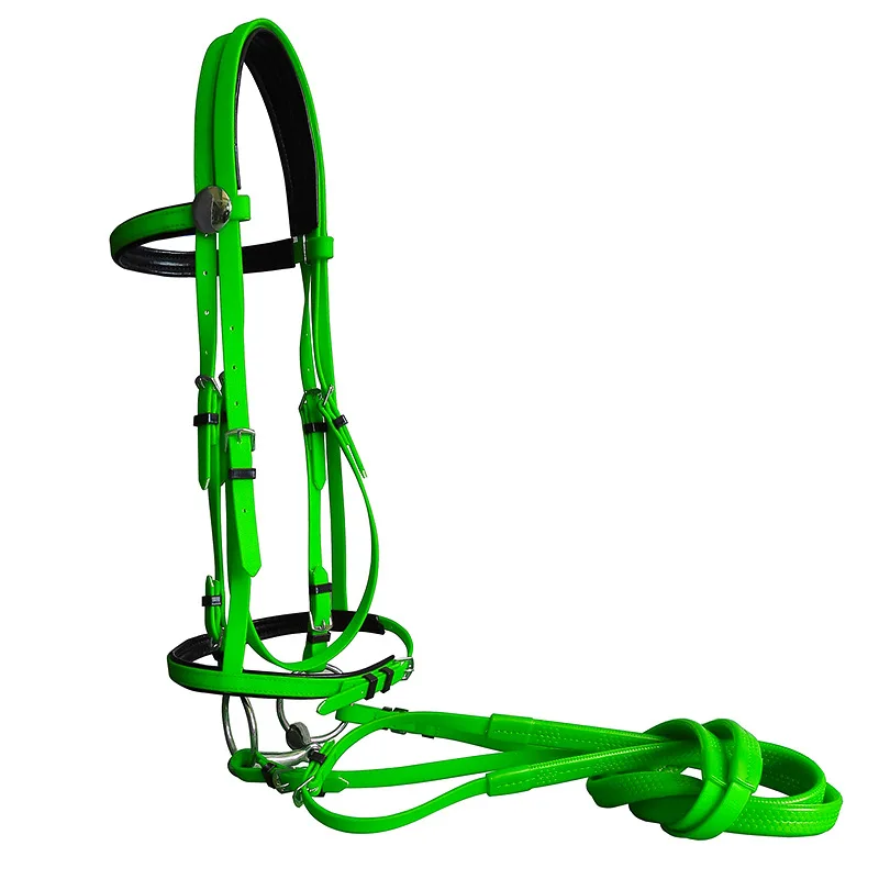 Horse Riding Equipment Durable Horse Head Collar Halter Horse Riding Bridle PVC Horse Racing Equestrian Equipment Horse Halters - Image 3