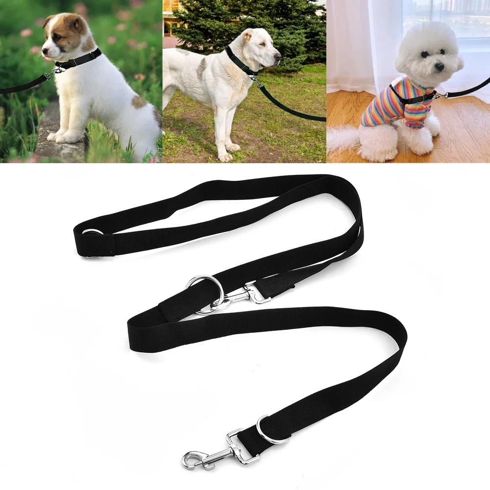 2.5M Outdoor Dog Leashes Dog Chain Control Dog Lead Leash Adjustable Training Double Ended Police Style Safety Pet Dogs Walking - Image 2