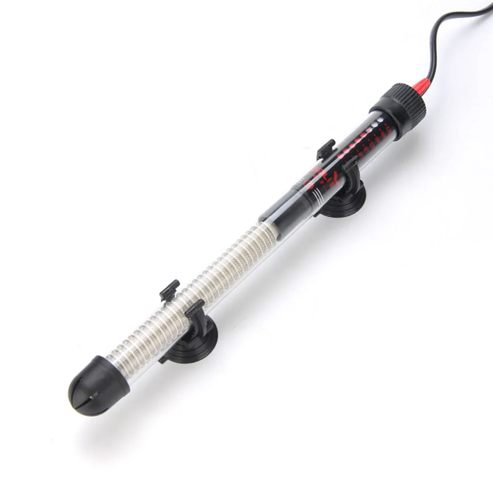 110v-220v Adjustable Temperature Thermostat Heater Rod 25W/ 50W/ 100W/ 200W/ 300W Submersible Aquarium Fish Tank Water Heat - Image 5