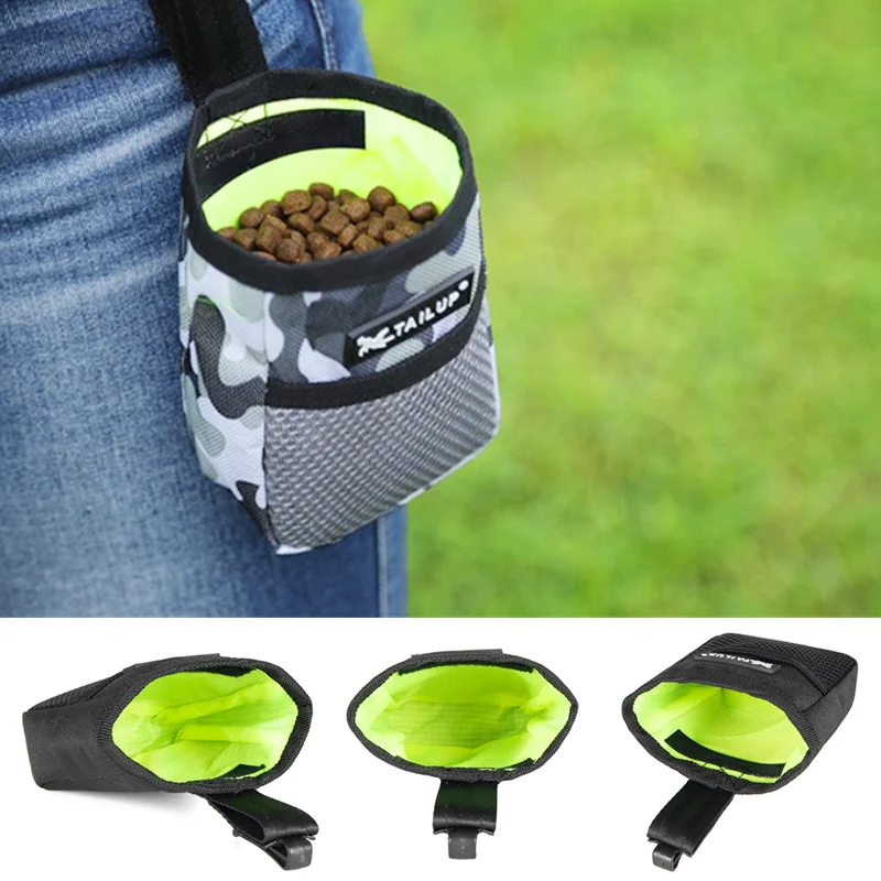 Pet Dog Puppy Training Treat Snack Bait Pet Feed Pocket Pouch Obedience Agility Pouch Food Bag Pocket Snack Reward Waist Bag