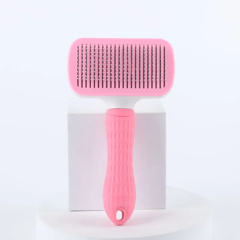Dog Hair Remover Brush Cat Comb Grooming Massage Brush for Shedding Grooming Pet Removes Hairs Cleaning Bath Brush Dog Supplies - Image 4