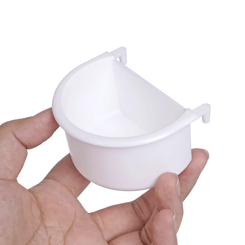 Bird Food Water Bowl Feeding Cup Bird Pigeons Canary Cage Feeder Parrot Pet Aviary Stainless Steel Hooks Drinker Box Container - Image 5
