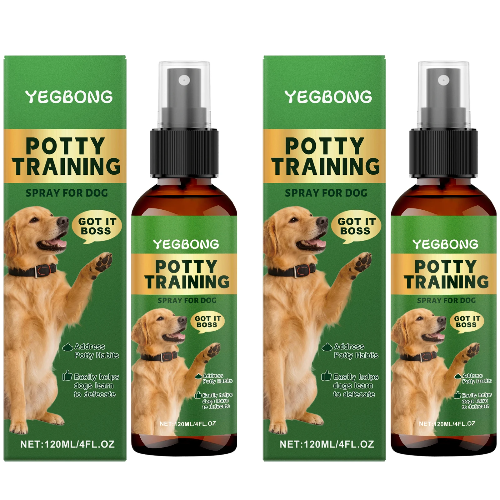 Dog Toilet Training Spray Effectively Guiding Pets Defecate Correcting Toileting Habits Plant Ingredients Non-toxic Pet Supplies - Image 7
