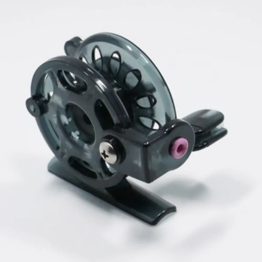 Fly Fishing Reel 50m Reel Portable Carp Winter Ice-Fishing Spool Tackle Gear ForOcean Boat Fishing Lake River Stream reels parts - Image 3