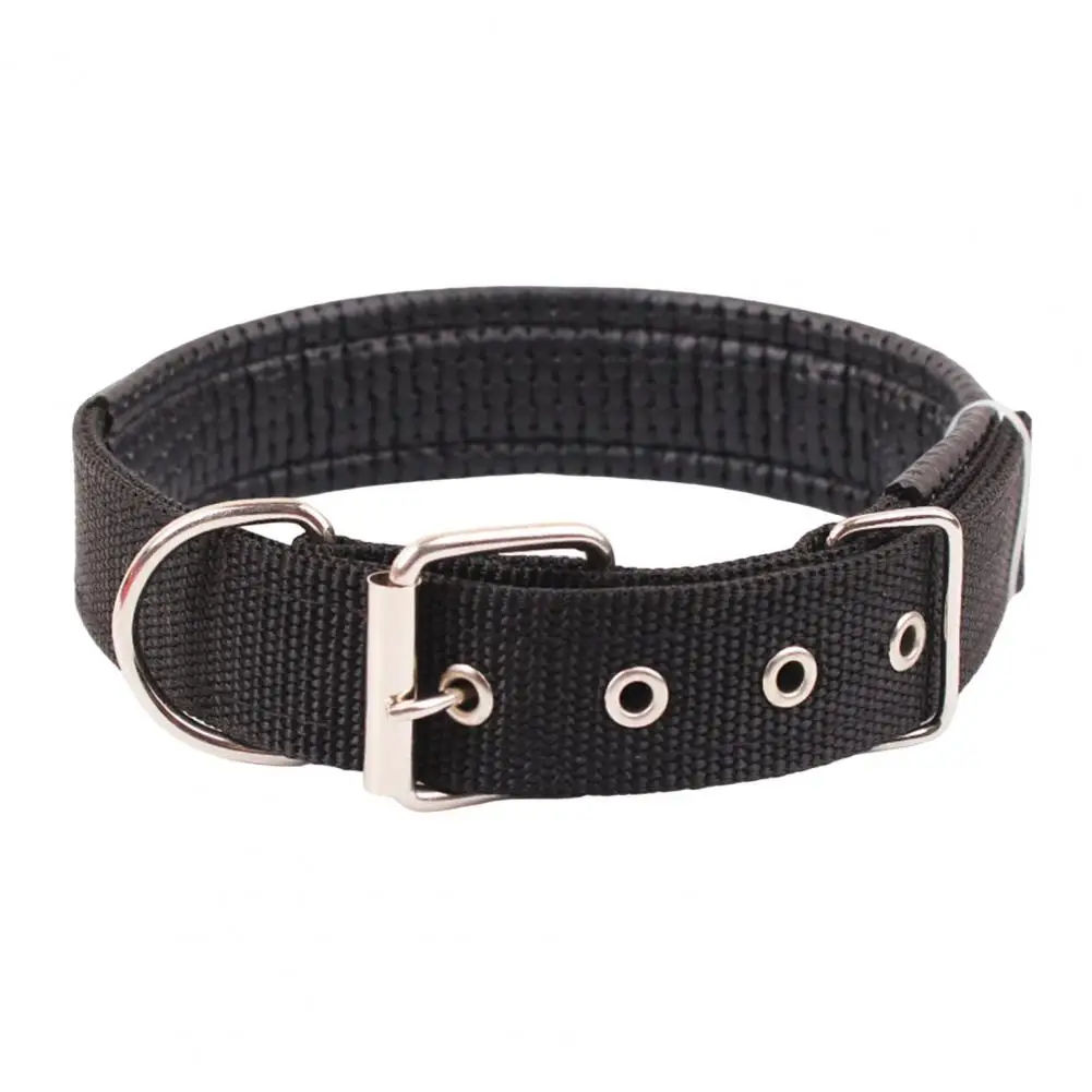 Dog Collars,Nylon,Adjustable Dog Neck Circle,Long-lasting Pet Neck Strap,with Traction Ring,Teddy Keji Pitbull,Pet Supplies - Image 7