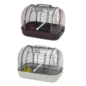 Transport Cage Breathable Small Villa Bird Cage Lightweight Bird Carrier for Small Birds Parrotlets Budgies Cockatiels Parrots