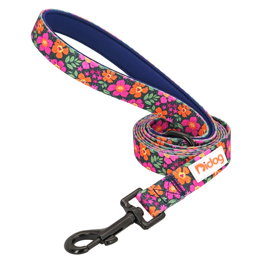150cm Dog Leash Nylon Print Pet Cat Walking Belt Dogs Cat Lead Rope With Padded Handle for Dogs Cats Bulldog Pug Chihuahua - Image 8