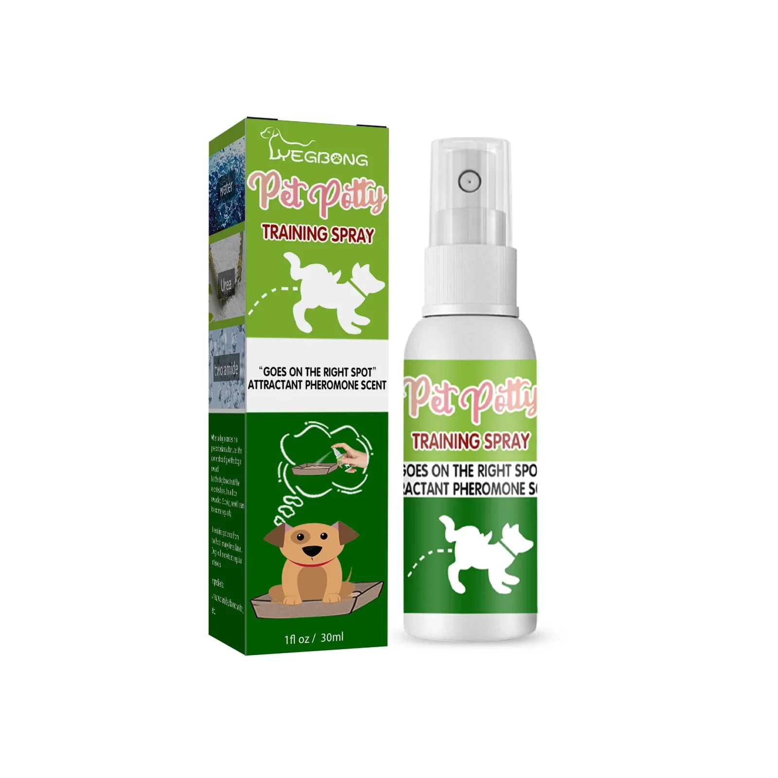 Pet Toilet Training Spray - Effective Puppy & Dog Potty Inducer with Attractive Scent | Guides Toilet Positioning & Defecation - Image 6