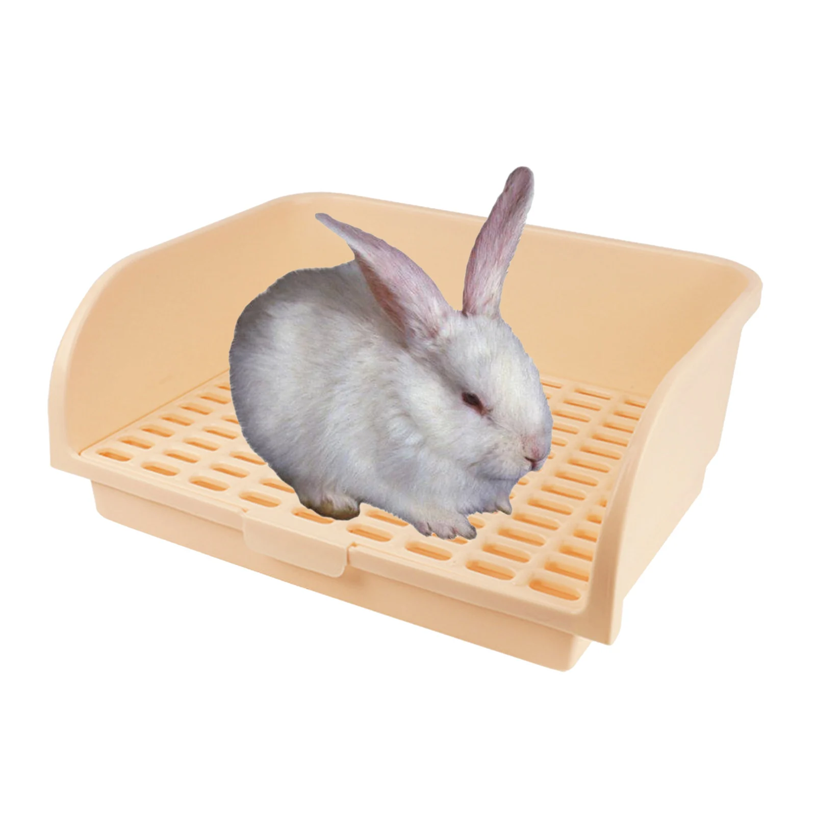 Large Rabbit Litter Box Litter Tray Toilet Pet Toilet Litter Bedding Box Potty for Ferret Bunny Small Animal - Image 5