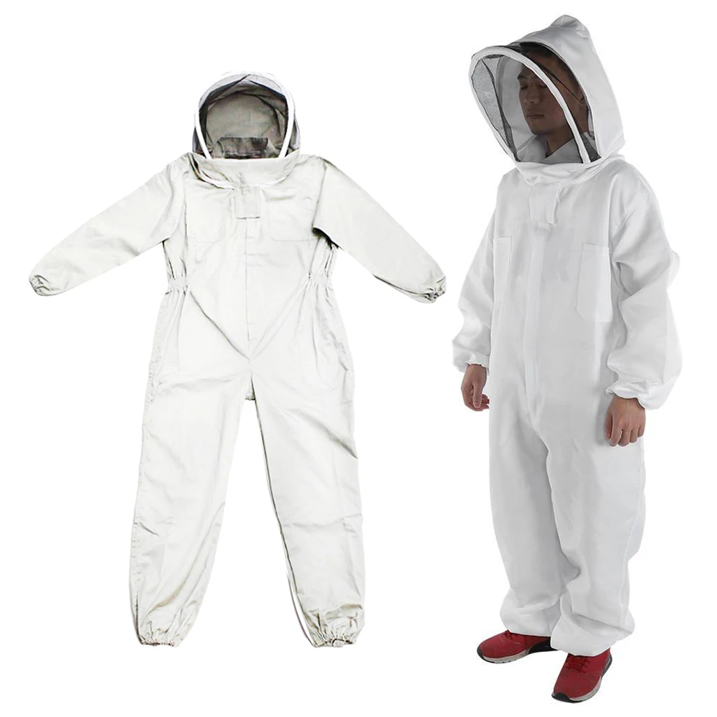 Professional Beekeeper Suit Ventilated Full Body Beekeeping Bee Keeping Suit Hooded Beekeeping Coat New - Image 2