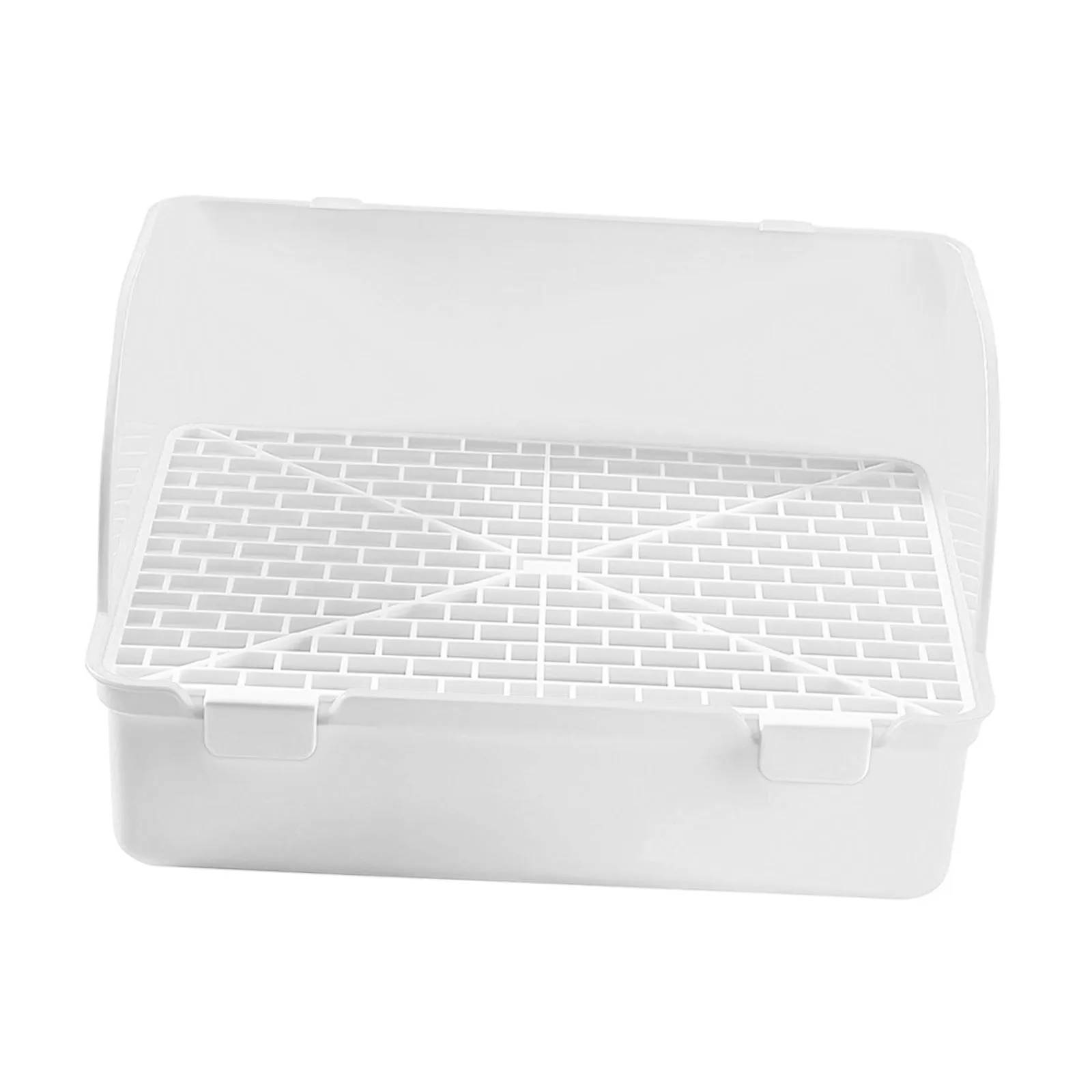 Bunny Litter Box Pet Pan Potty Tray Toilet Cage Accessories for Ferret Small Animals Gale Aur Pet Cleaning Supplies - Image 10