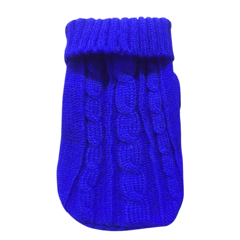 Small Medium Pet Dog Sweaters Winter Pet Clothes Warm Sweater Coat Outfit for Cats Clothes Woolly Soft Dog T Shirt Jacket - Image 16