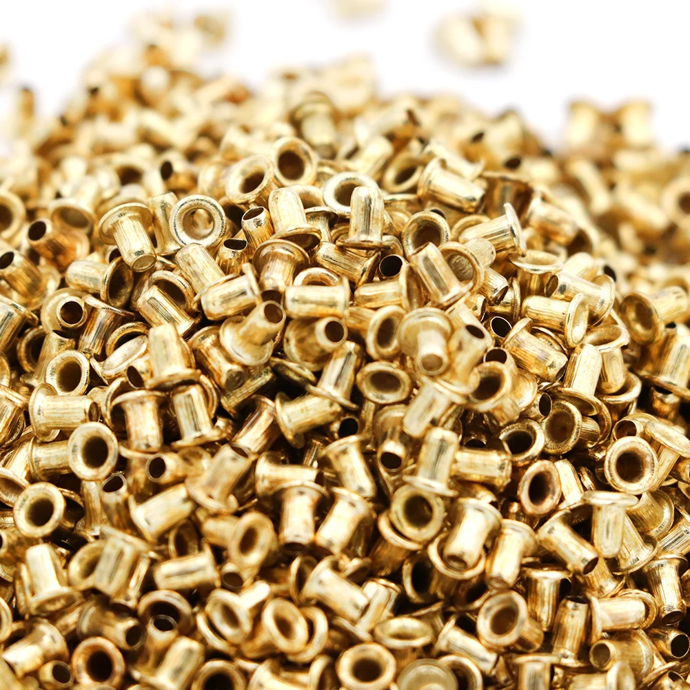 1100Pcs Beekeeping Tools Italian Bee Beehive Nest Box Threading Hole Bees Nest Box Nest Foundation Copper Eye Hive Copper Eyes - Image 3