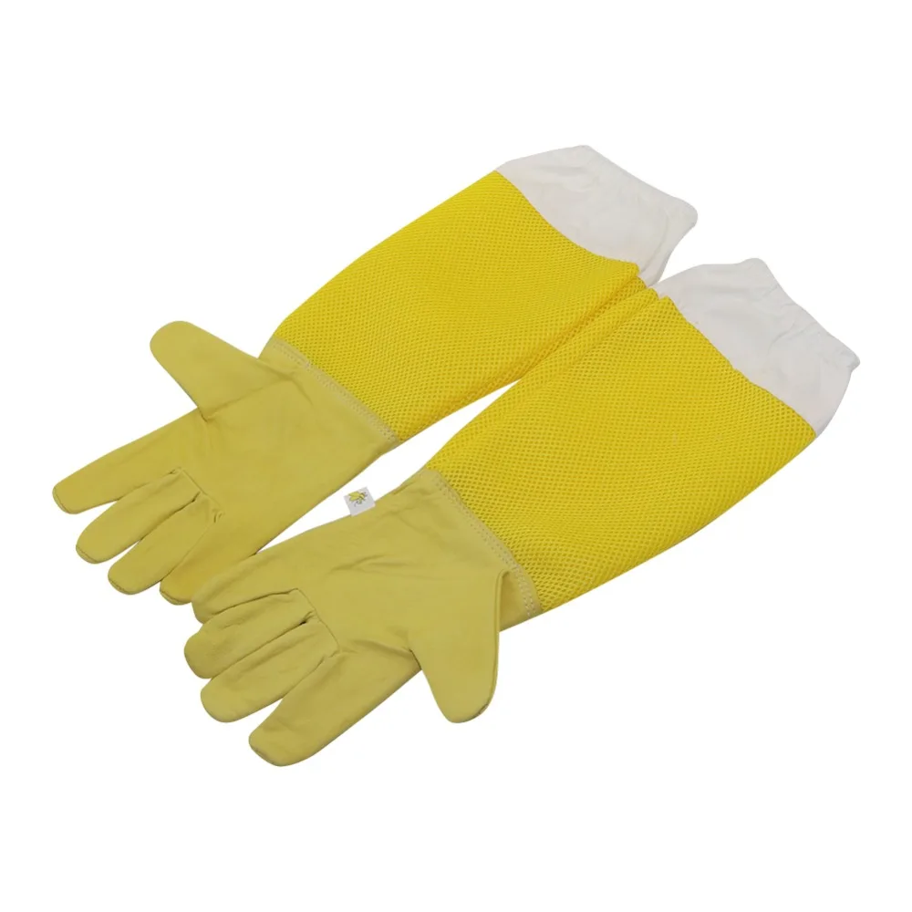 Beekeeper Gloves Protective Sleeves Ventilated Professional Anti Bee for Apiculture Beekeeper Prevent Beehive tools - Image 3