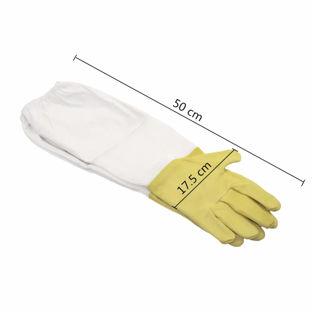 Beekeeper Gloves Protective Sleeves Ventilated Professional Anti Bee for Apiculture Beekeeper Prevent Beehive tools - Image 5