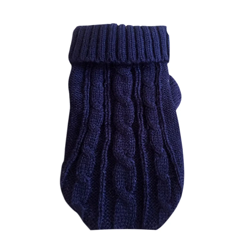 Small Medium Pet Dog Sweaters Winter Pet Clothes Warm Sweater Coat Outfit for Cats Clothes Woolly Soft Dog T Shirt Jacket - Image 15