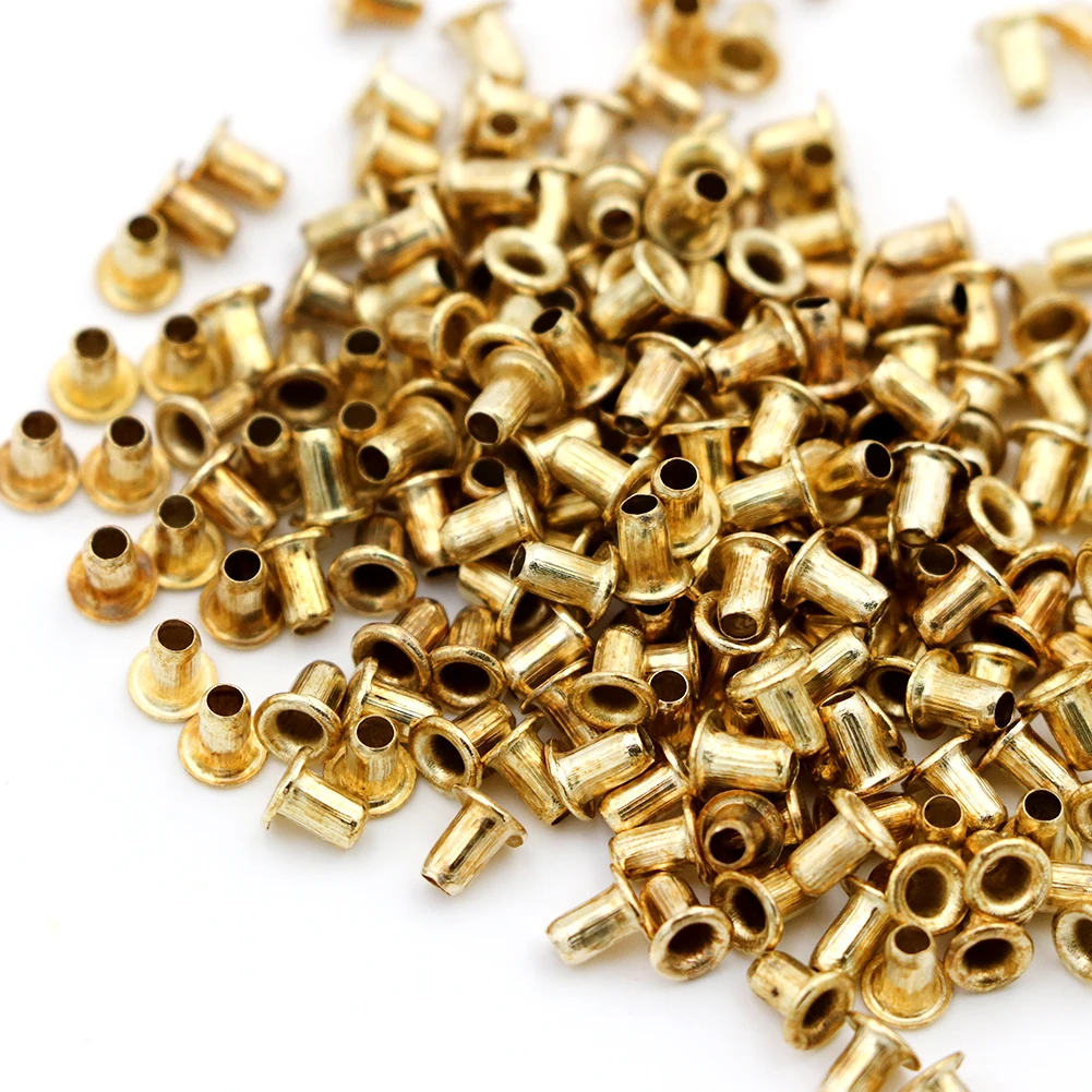 1100Pcs Beekeeping Tools Italian Bee Beehive Nest Box Threading Hole Bees Nest Box Nest Foundation Copper Eye Hive Copper Eyes - Image 2