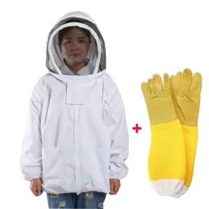 Beekeeping Clothing Veil Hood Gloves Hat Cloth Jacket Protective beekeeping suit beekeepers bee suit equipment