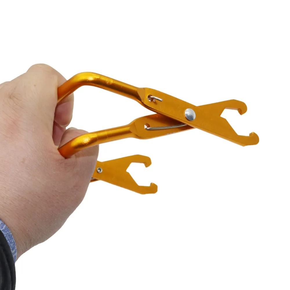 1 Pcs Bee Tool Bee With Short Mouth Aluminum Spleen Clip Bee Beehive Nest Frame Clip Beekeeping Tools - Image 5