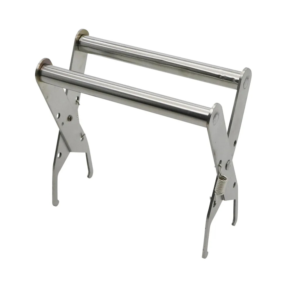 Bee Hive Frame Clips Stainless Steel Wooden Honeycomb Spleen Lifter Beekeeper Beehive Inspection Capture Grip Cramp Beekeeping - Image 2