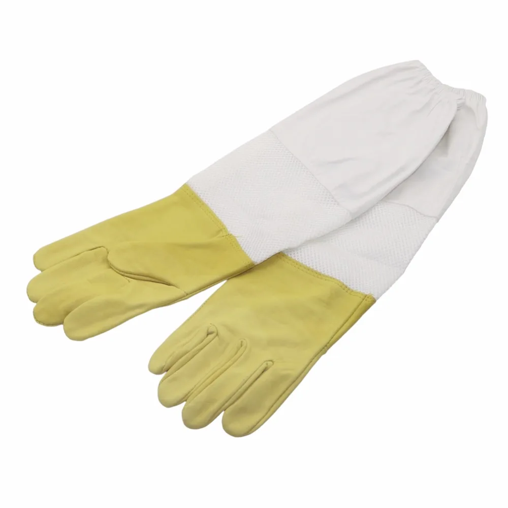 Beekeeper Gloves Protective Sleeves Ventilated Professional Anti Bee for Apiculture Beekeeper Prevent Beehive tools - Image 2